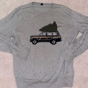 J.Crew Christmas tree sweater